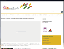 Tablet Screenshot of odyssee.orvault.fr